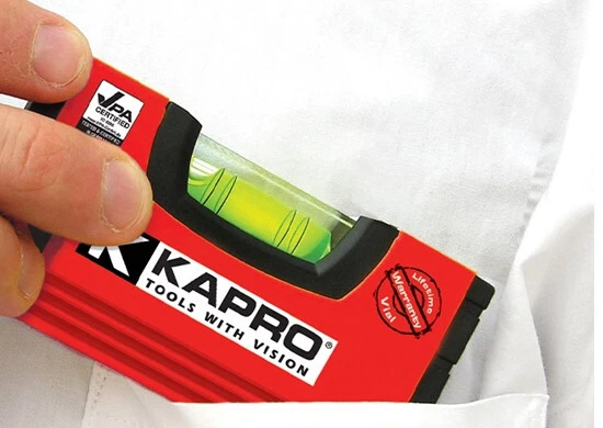 Kapro #246 4-Inch Acrylic Vials Level 100 x 50mm Shockproof End Caps Part Set - Image 4 of 4