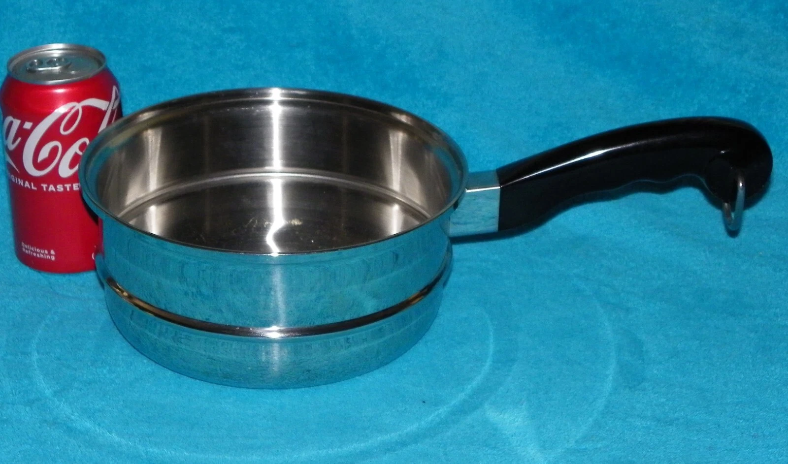 Just Superb! SALADMASTER 8" Pot Pan STEAMER INSERT Tri Ply Stainless Strainer