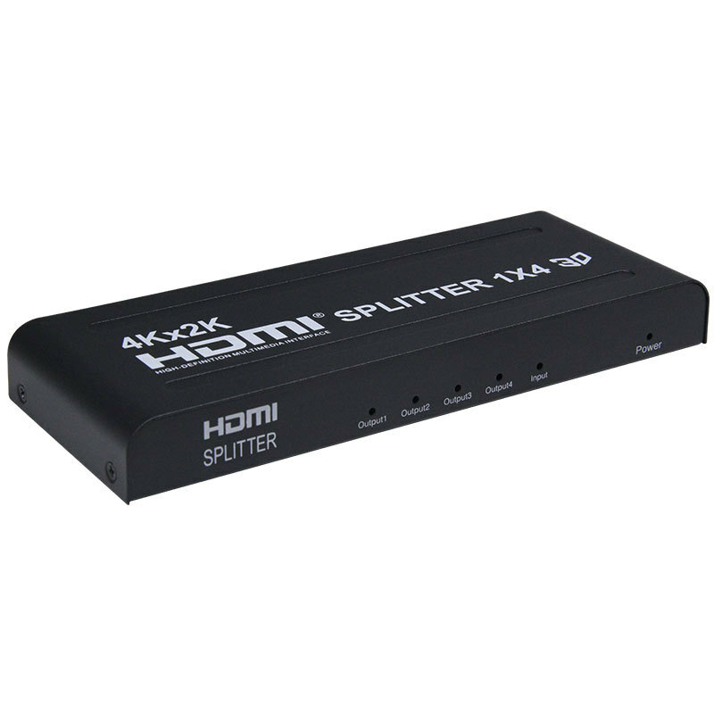 4kx2k HDMI Splitter 1x4 Distributor Converter 1 in 2 4 TV out 3D
