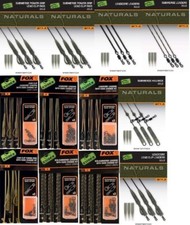 FOX Naturals Rig Leadcore / Submerge Leader Heli Rig Lead Clip Tubing Vorfächer