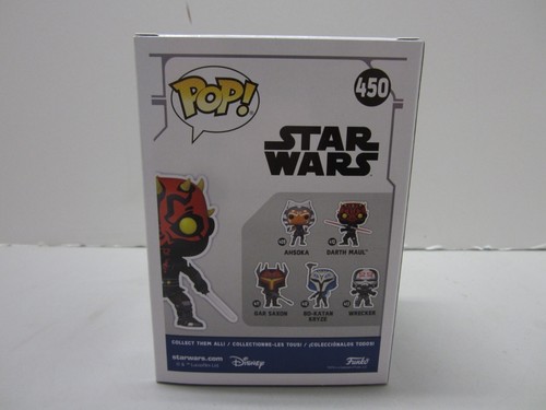 Funko Pop! Darth Maul Star Wars Clone Wars 450 Chalice Collectibles Exclusive - Picture 5 of 8