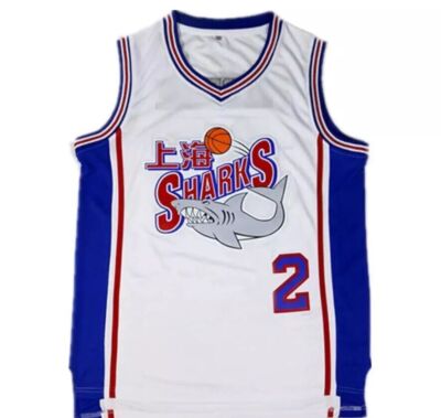 Eric Bledsoe #2 Team Sharks Basketball Jersey Stitched White S-6XL