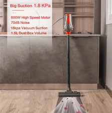 Aspirapolvere con Cavo 600W 2 in 1, Portatile, Multifunzione, 16kpa Aspirazione - Miniatura 8