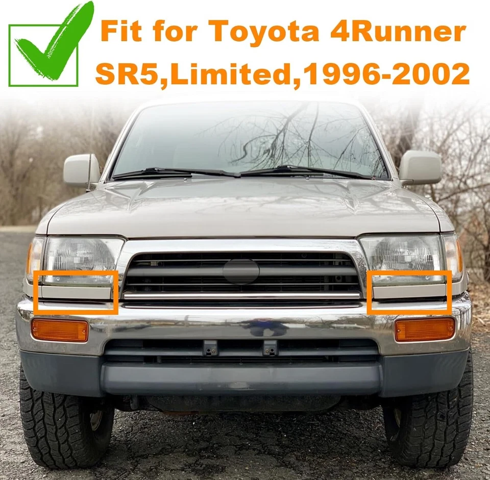 LED Daytime Running Light DRL Fog Lamp for 1996-2002 toyota 4Runner Accessories - Image 3 of 4