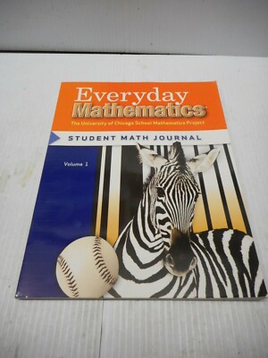 Wright Group/McGraw-Hill Everyday Mathematics Grade 3 Student Math Journal Vol 1
