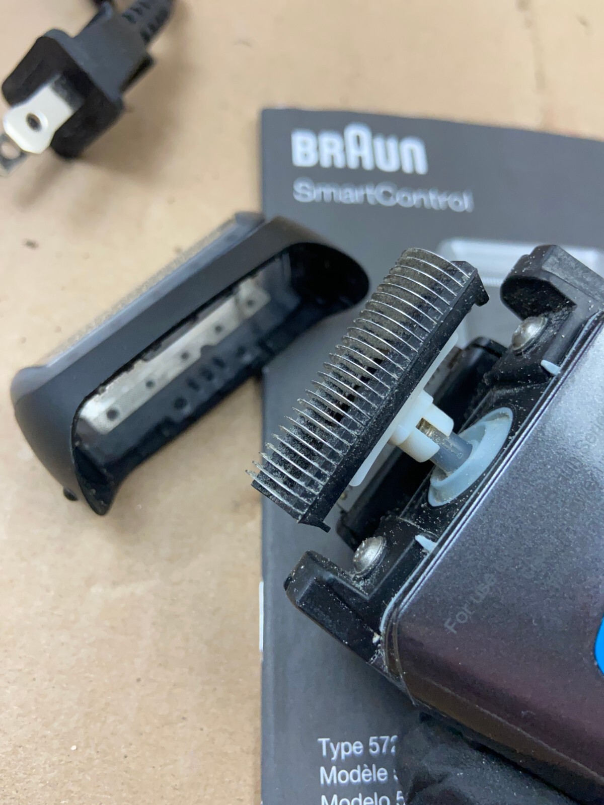 Braun Mens Smart Control Electric Cordless Shaver 190s-1 Type 5729