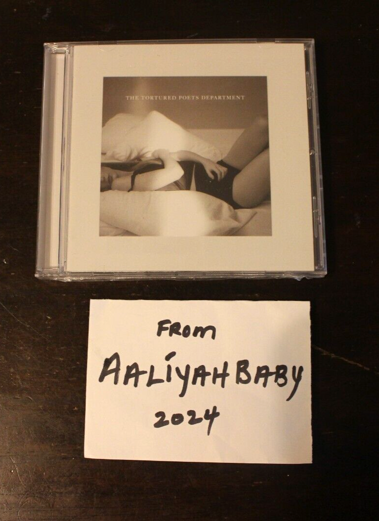 直筆サイン入り Taylor Swift TTPD 新品 輸入盤 CDアルバム Taylor Swift The Tortured Poets Department CD Signed Insert Photo