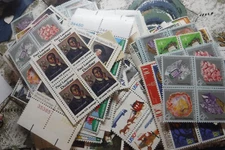 Lot of Unused 10 Cent Stamps, 100 Vintage Ten Cent U.S. Postage Stamps