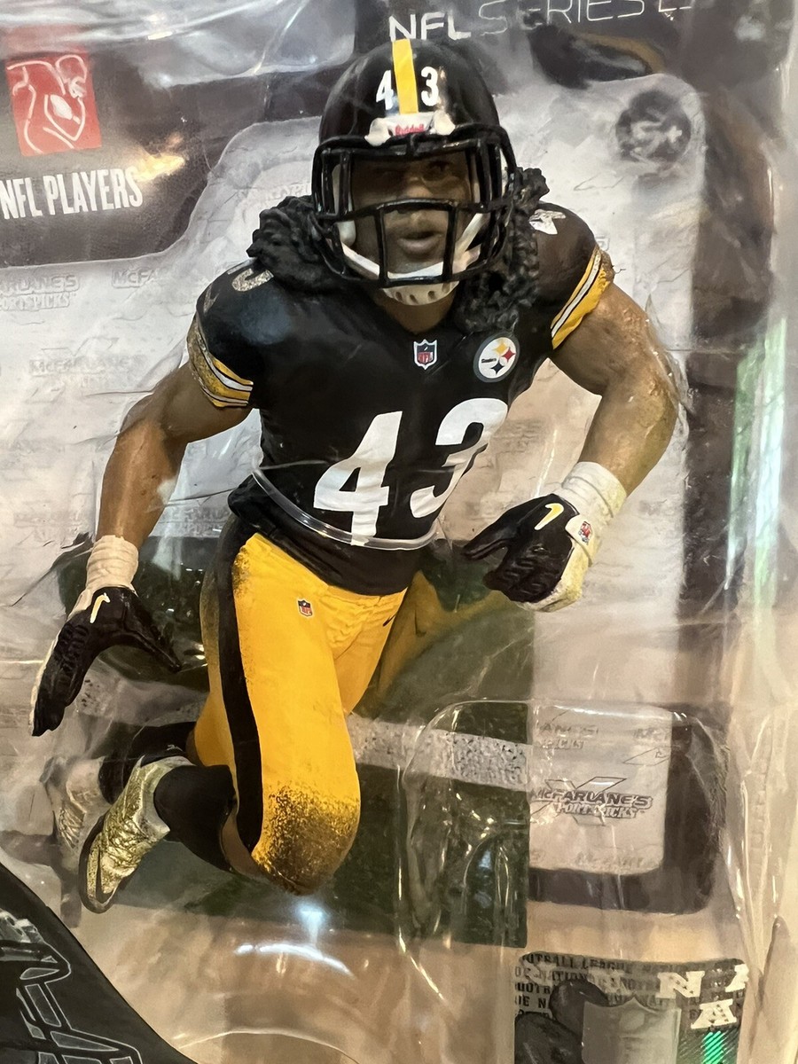 ピッツバーグ・スティーラーズ フィギュア 43 Pittsburgh Steelers Troy Polamalu #43 NFL Series 29 Action