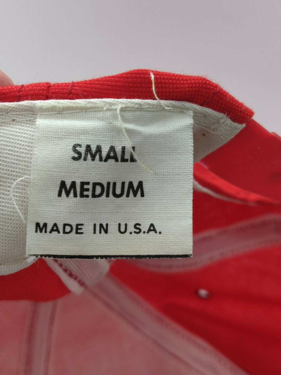 Casquette Vintage Fairfield Bay Country Club Rouge, Fabriquée Aux USA, Ajustable, Style Golf