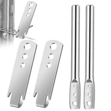 4pcs Fence Wire Twister For T Post Clips Time Saver Barb Wire Fence Tools 3-hole