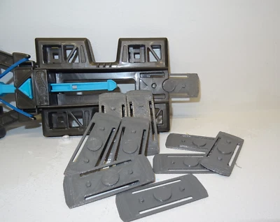 DIOPART3D 10 Stück Passende Schienenverbinder Kurz für Hot Wheels Schienen Track