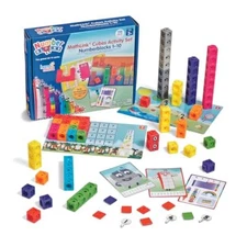 Mathlink Cubes Number blocks1-10 Activity Set, 30 Preschool Learning 