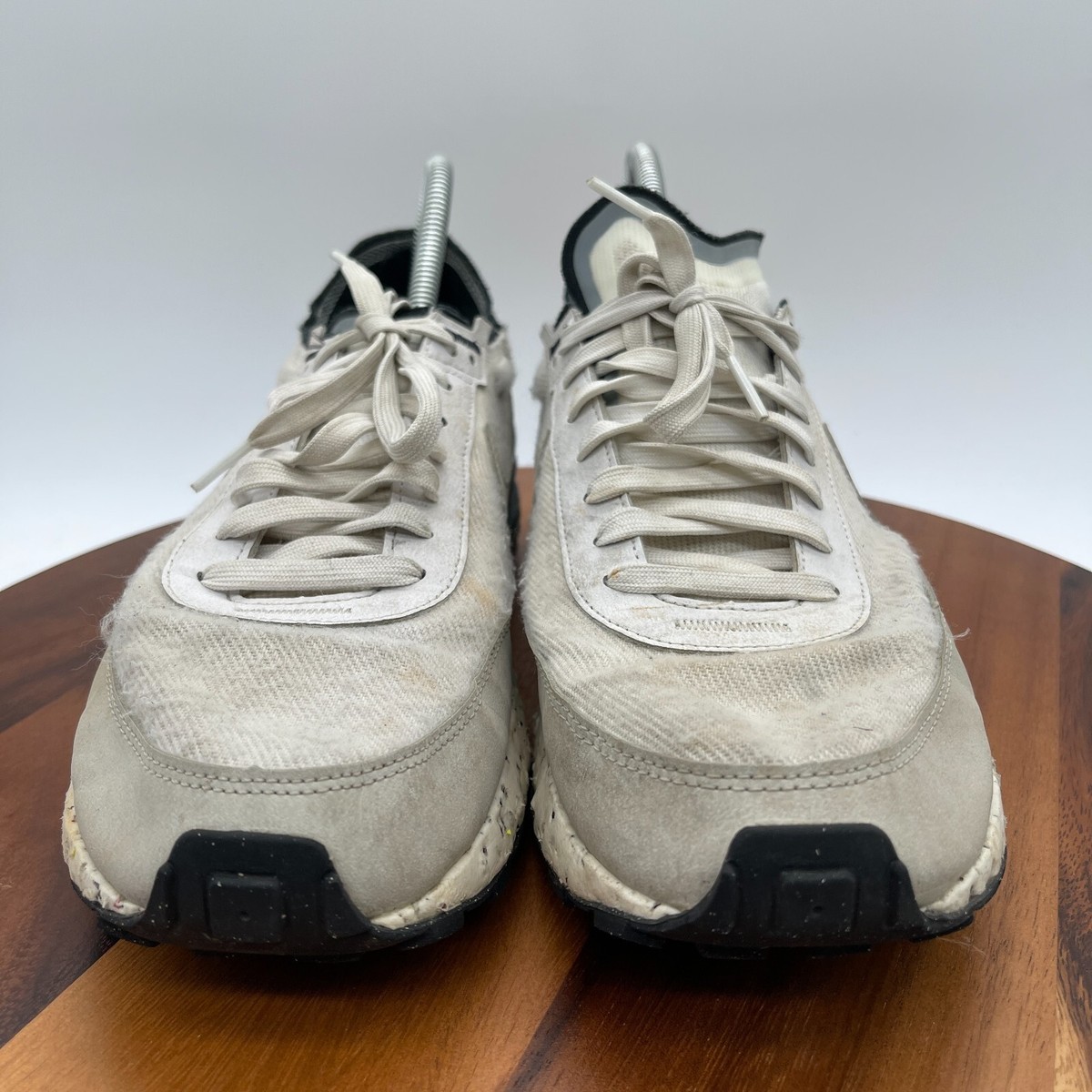 Nike Waffle One Crater SE Cream White Athletic Shoes Mens Size 12 Nike Waffle One Crater Cream Orange for Sale | Authenticity  main image 4