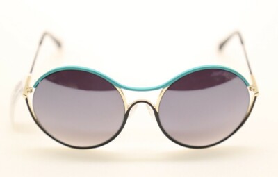 BALMAIN WOMEN\'S 52MM ROUND SUNGLASSES 0400022247904_BLACKGOLDBLACK?  main image 2