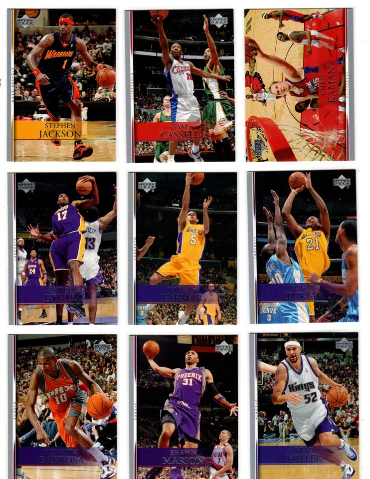 2007 - 2008 Upper Deck Basketball Trading Cards / Pick / Choose / mb32 - Image 3 of 4