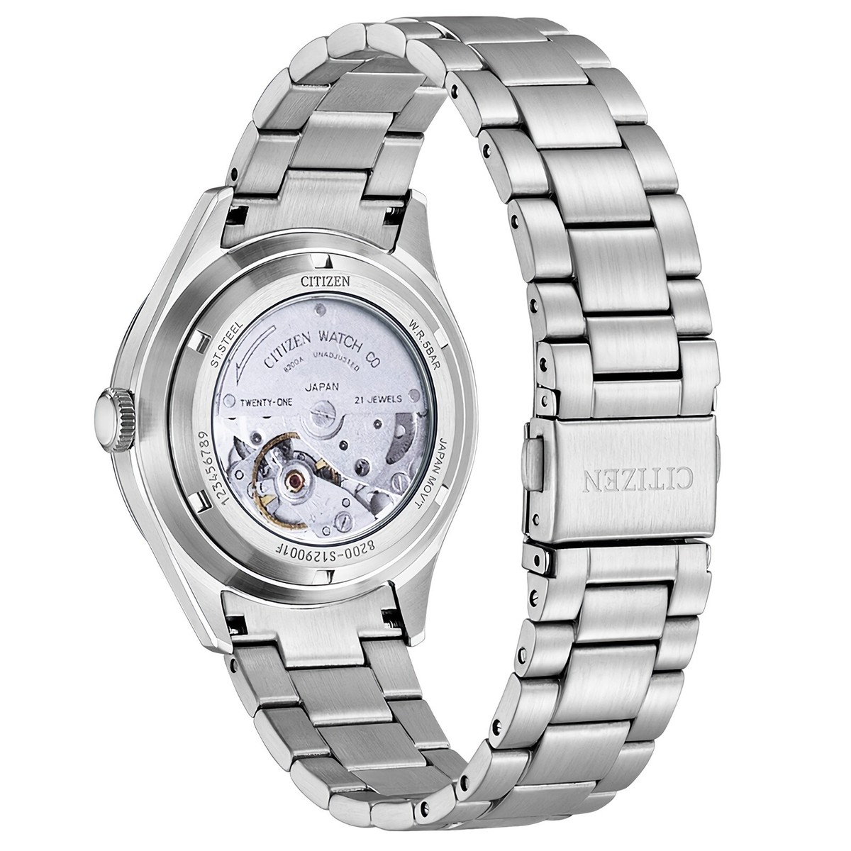 CITIZEN C7 NH8391-51Z Mechanical Automatic Yellow Dial Stainless