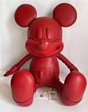 Limited Ed Disney X Coach 17" Red Mickey Mouse Pebble Leather NWT 660