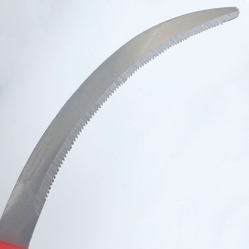 5 pz falce a mano 26,5 cm lama curva per motosega gancio per raccolta erba zappa - Foto 3 di 4