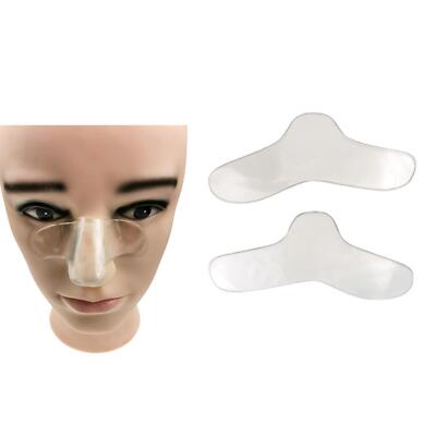 2 Stück Nasenpad CPAP Nasengel Pads Schlafapnoe Maske Komfort Pad kann getrimmt werden