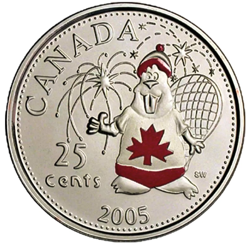 カナダ　25セント　トナカイ　160枚　ビーバー　5セント　100枚　まとめ売り カナダ 25セント トナカイ 249枚 ビーバー 5セント 255枚 まとめ売り