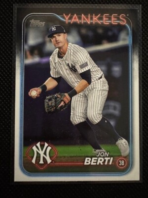2024 Topps Update Jon Berti #US124 New York Yankees