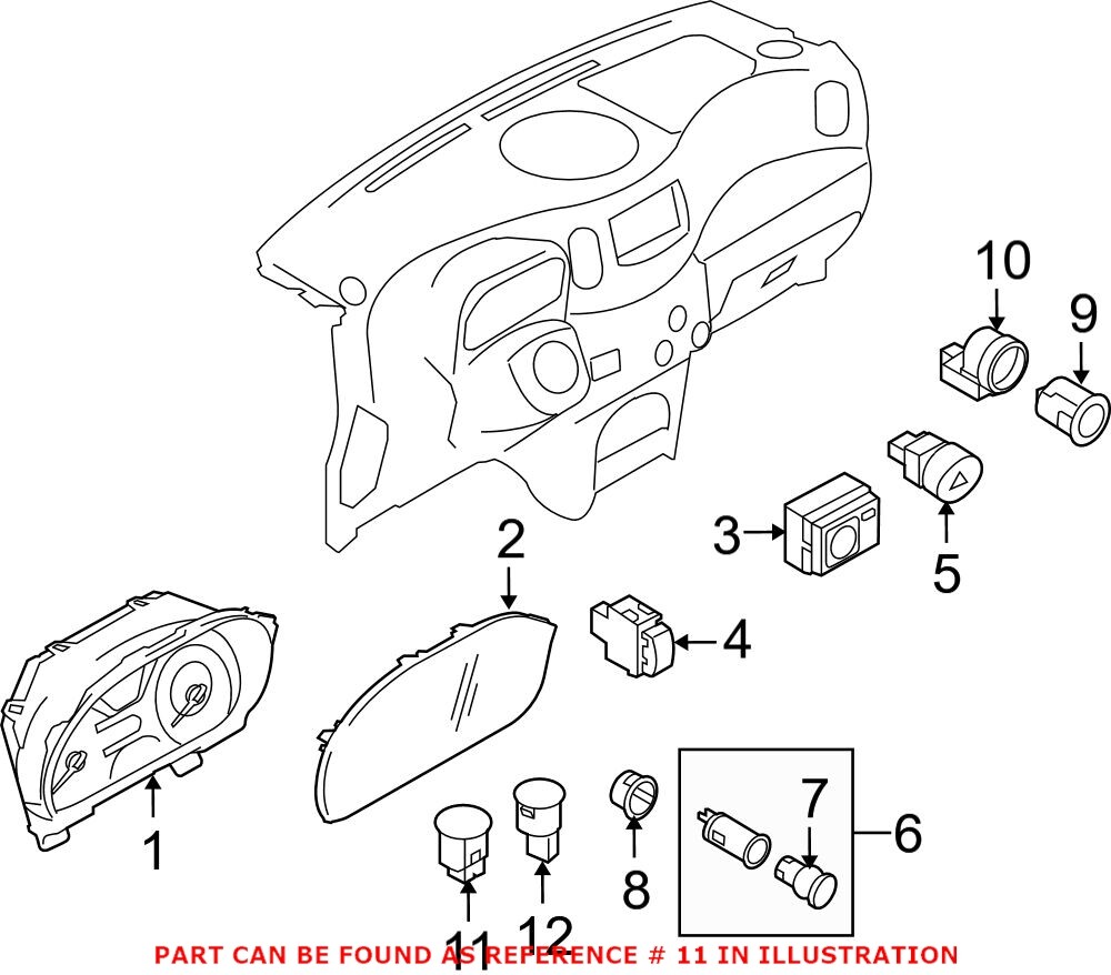 ラサ Nissan 285765RA0A Genuine OEM Sentinel Sensor for sale