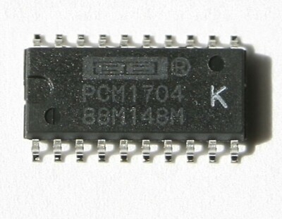 【驚愕の熟練金属加工6】DAC (Burr Brown PCM63P)❸ Burr-Brown PCM1704K PCM1704 SOP-20 DAC IC R2R Audiophile DIY