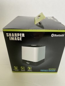sharper image portable speaker