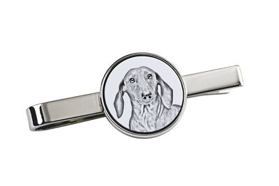 Teckel tie clip with a dog Art-Dog
