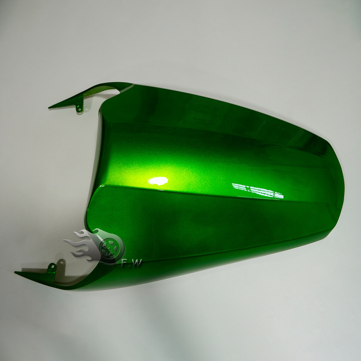 Metallic Green Flame Fairings Kit Fit for Kawasaki ZX 14R 2012