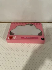 Love In The Air NEW LED Valentine's Day Cloud Message Box w/Dry Erase Marker New