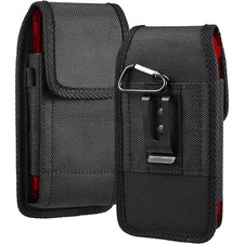 Vertical Belt Clip Heavy Duty Pouch Case Cover FOR IPHONE 11 PRO X XS S8 S9 S10