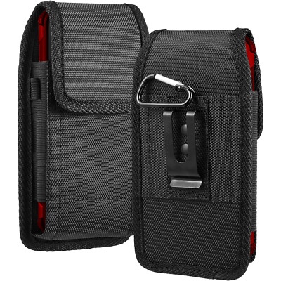 Vertical Belt Clip Heavy Duty Pouch Case Cover FOR IPHONE 11 PRO X XS S8 S9 S10