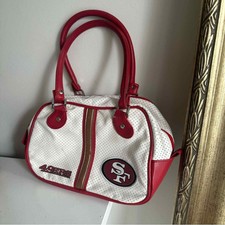 Nfl San Francisco Sf 49ers Ethel Pebble Mini Handbag Red