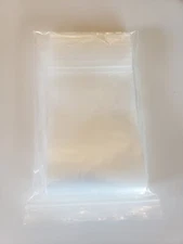 300 4” X 6” Clear Reclosable Zip Seal Bag Plastic 2 Mil BAGGIES Jewelry Zipper