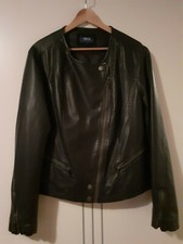 CECIL Kunstlederjacke für Damen Größe L Farbe grau neuwertig