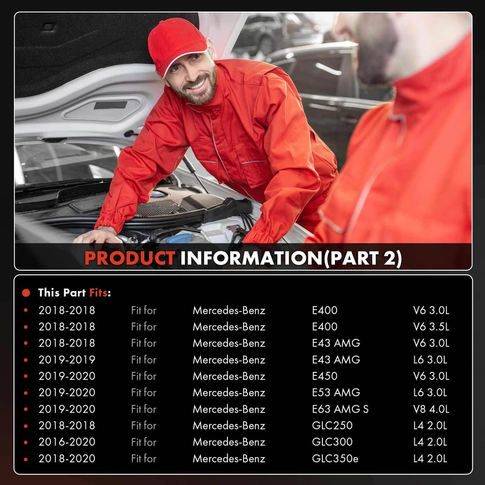 Compresor de aire acondicionado con 6 ranuras para Mercedes-Benz W205 C250 C300 W213 E250 C253 GLC300 Foto 3 de 4