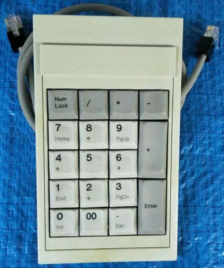 IBM numeric keypad Vintage '97 84H8525 Excellent condtion IBM numeric keypad Vintage '97 84H8525 Excellent condtion