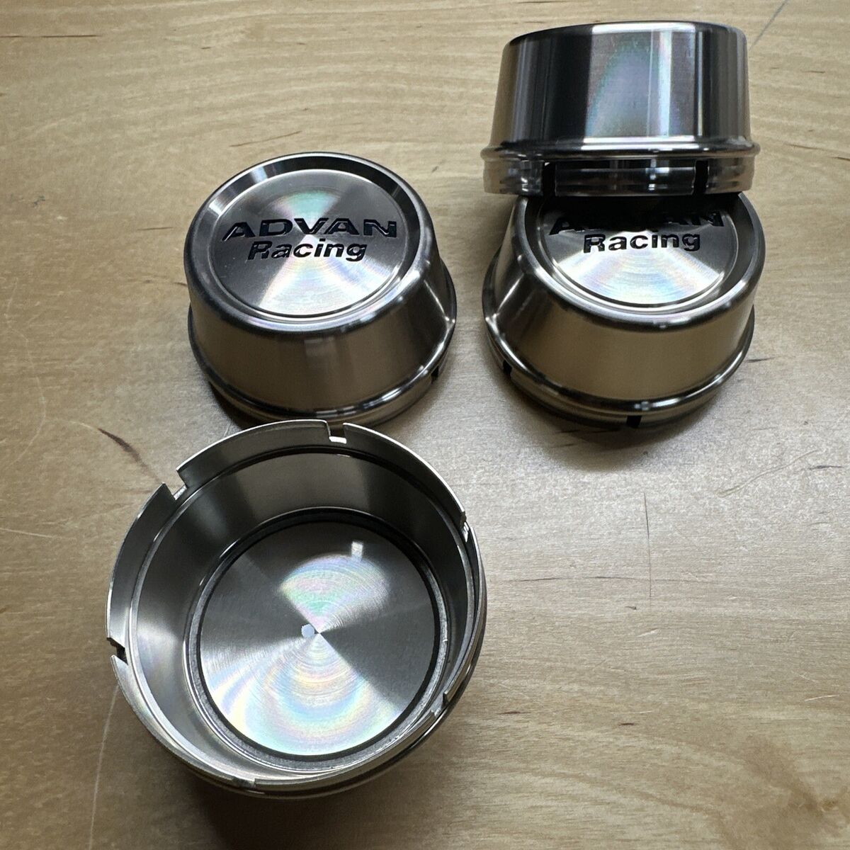 Advan Racing Center Cap 63mm High Light Brownish Silver Set Advan Racing Center Cap 63mm High Light Brownish Silver Set