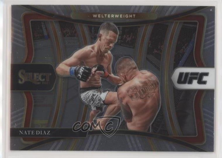 2021 Panini Select UFC Premier Level Nate Diaz #189 0f3j