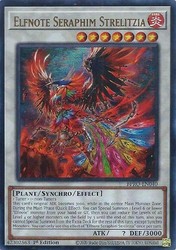 Elfnote Seraphim Strelitzia BPRO-EN040 Burst Protocol 1st Edition Ultra Rare