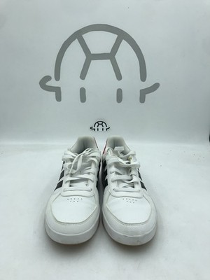 Adidas Men's Courtbeat Shoes White Red Black Sz 10 *Preworn*