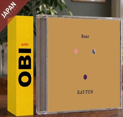 KAT-TUN - Roar First Press Limited Blu-ray w/OBI CD Japan Import J-Pop