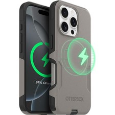 OtterBox Commuter MagSafe Compatible Case iPhone 16 Pro   Pompeii Grey