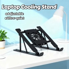 Adjustable Laptop Cooling Stand TabletPC Hanging Holder  For 16-18 Inch