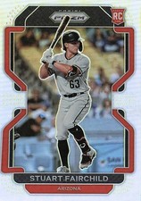 2022 Panini Prizm #68 Stuart Fairchild Silver Prizm Arizona Diamondbacks
