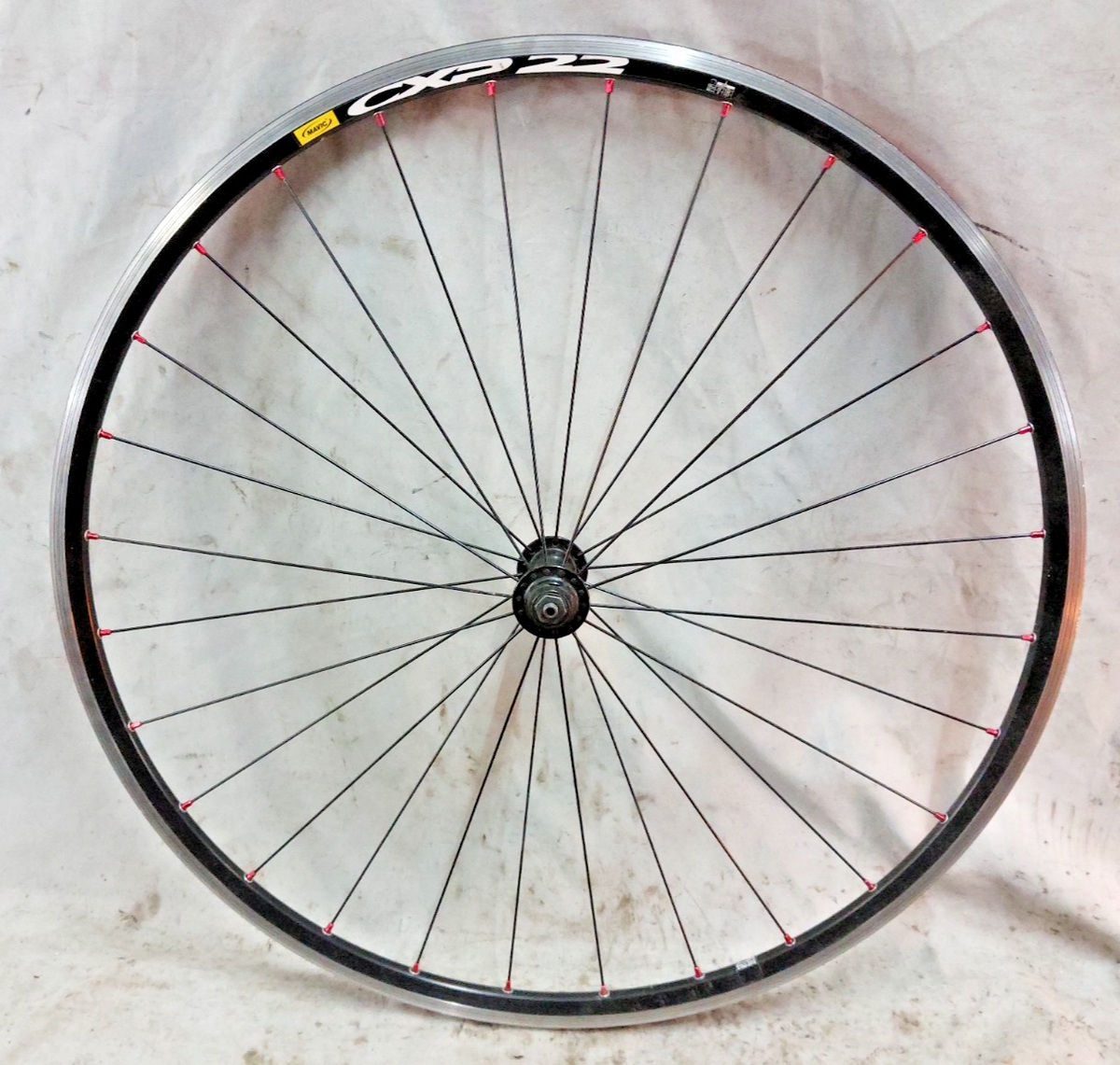 Mavic CXP22 700c Front Racing Road Bike Wheel Felt Hub OLW100 28S
