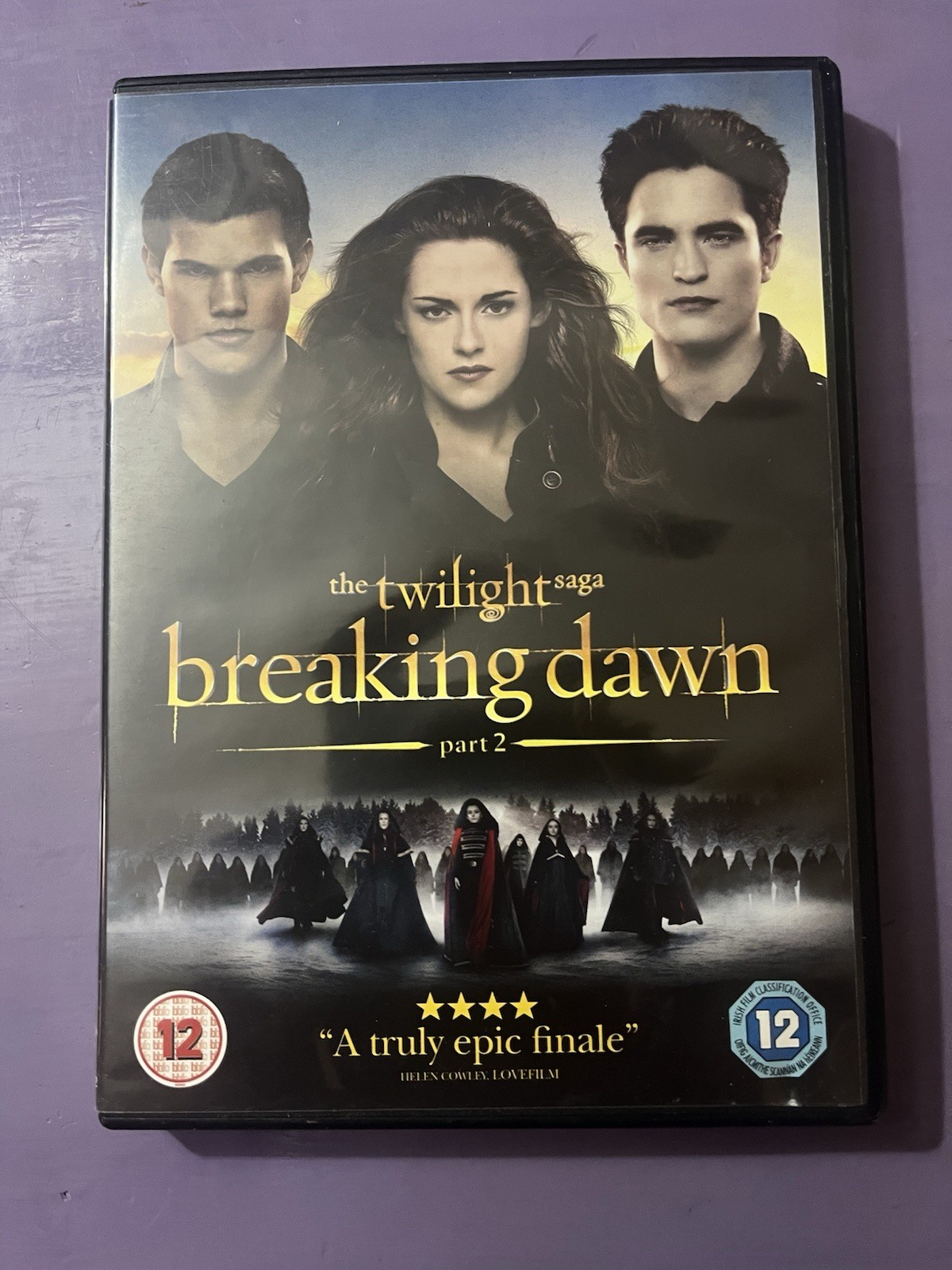 The Twilight Saga Breaking Dawn Part 2 DVD 2013 Region 2 Kristen Stewart, Condon