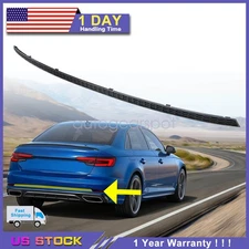New Rear Center Bumper Cover Molding Fit 2017 2018 2019 Audi A4 8W58078339B9 US